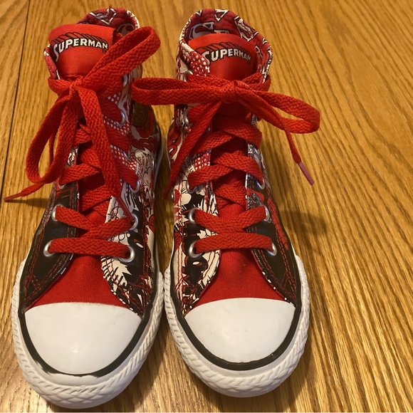 Converse kids superman high tops - Picture 2 of 4
